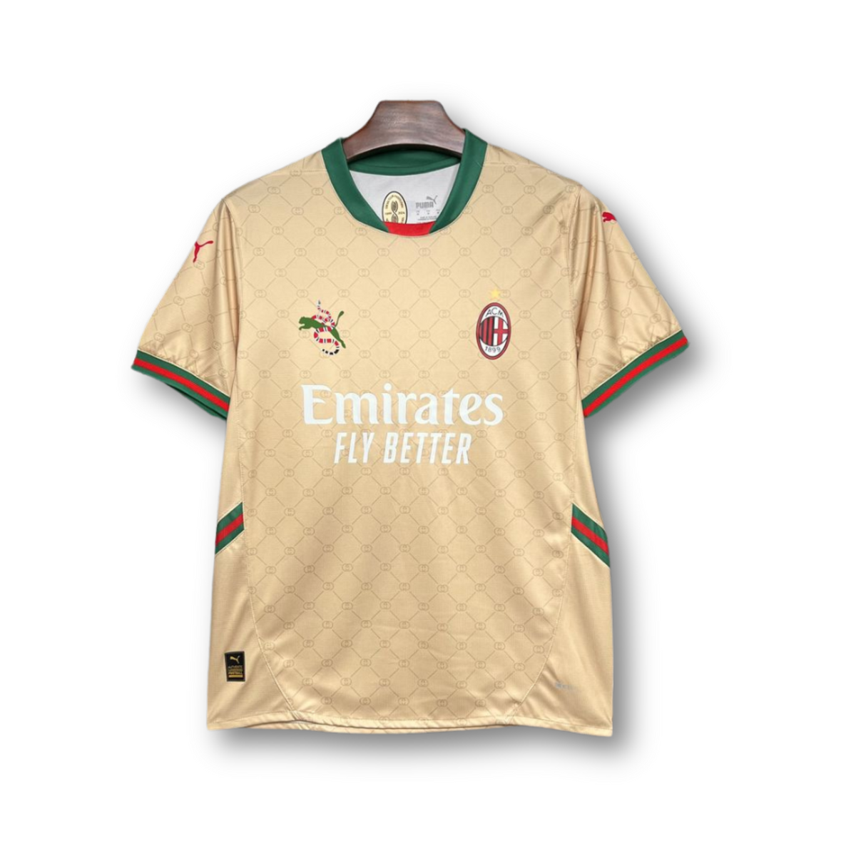 Maillot en édition spéciale AC Milan x Gucci 24/25