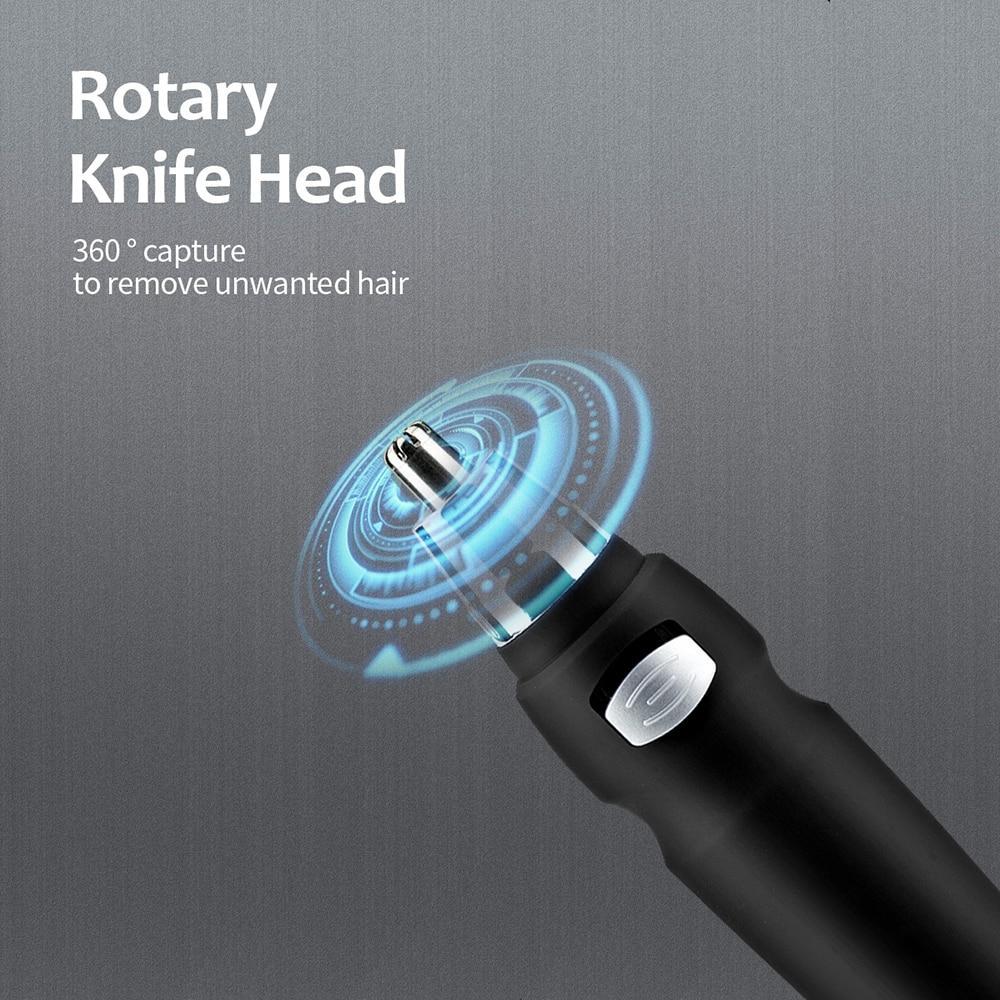 Ear & Nose Hair Trimmer Clipper for Facial Hair