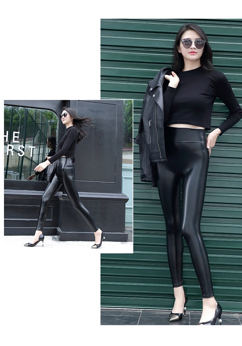 FlexiFit™ Stretchy Leather Leg Shaper