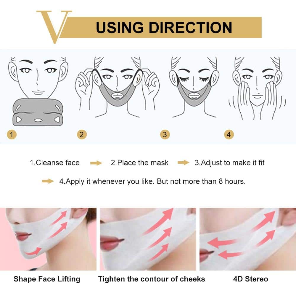 Contouring V-Shape Face Mask – Hydrating & Firming Support