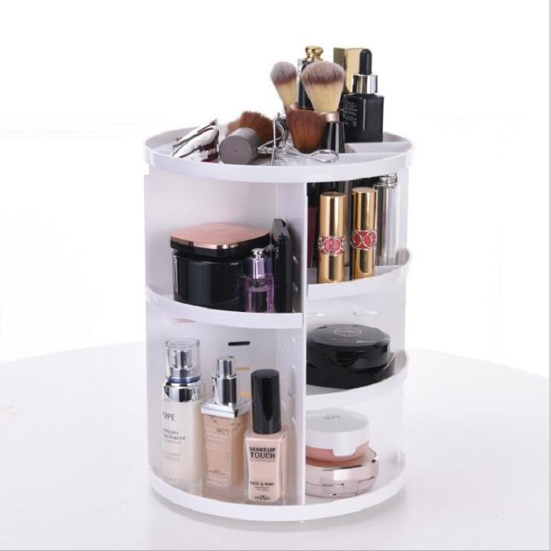 360 Rotating Makeup Organizer Storage
