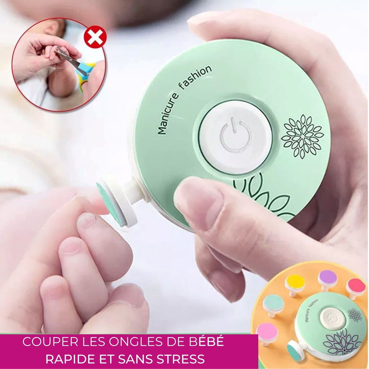 So’Nails | Revolutionary baby manicure set