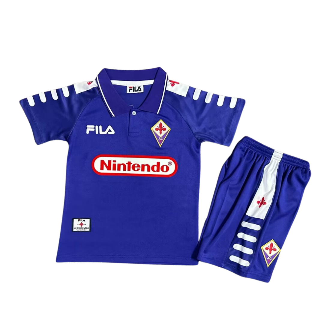 Fiorentina Home 1988-1999 - KIDS SET