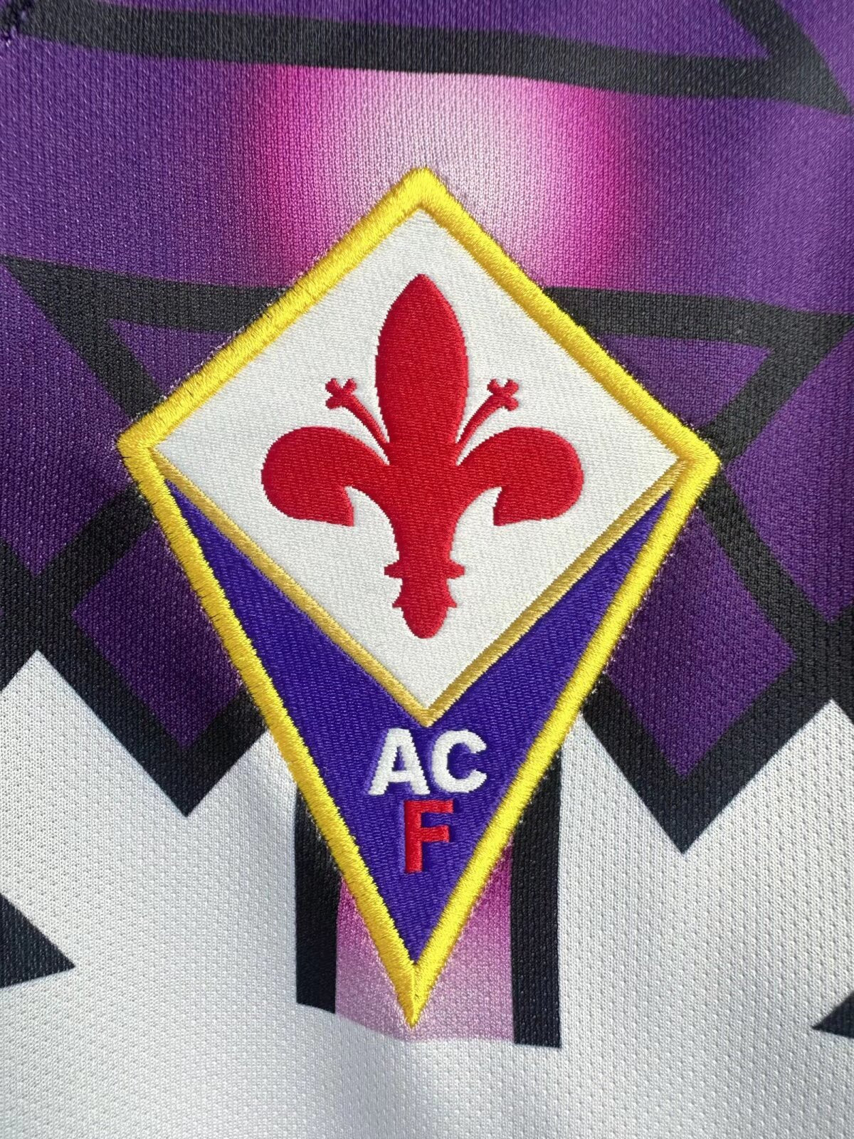 Maglia da trasferta a maniche lunghe della Fiorentina - 1992-93