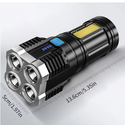ForceFlash Pro Waterproof rechargeable flashlight
