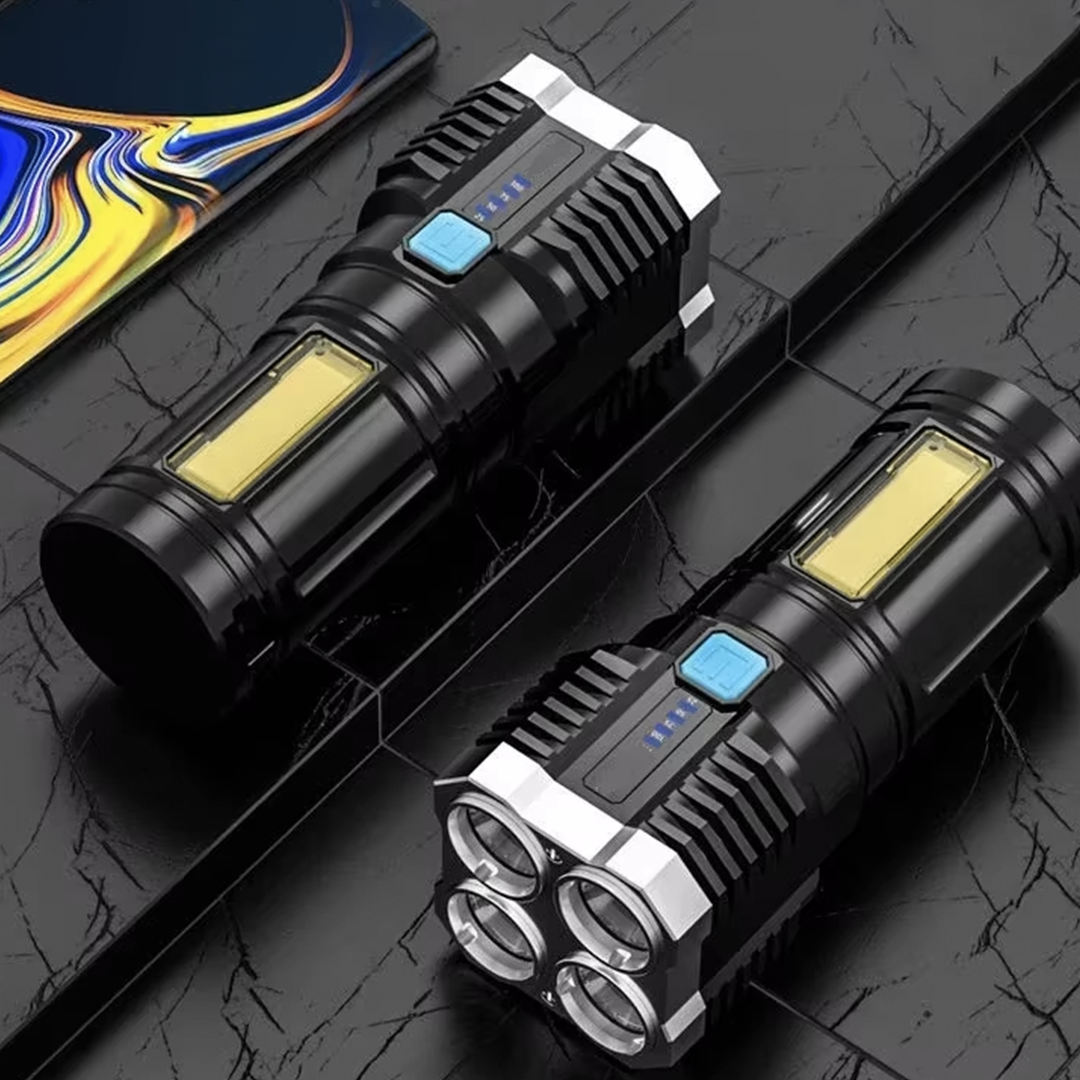 ForceFlash Pro Waterproof rechargeable flashlight