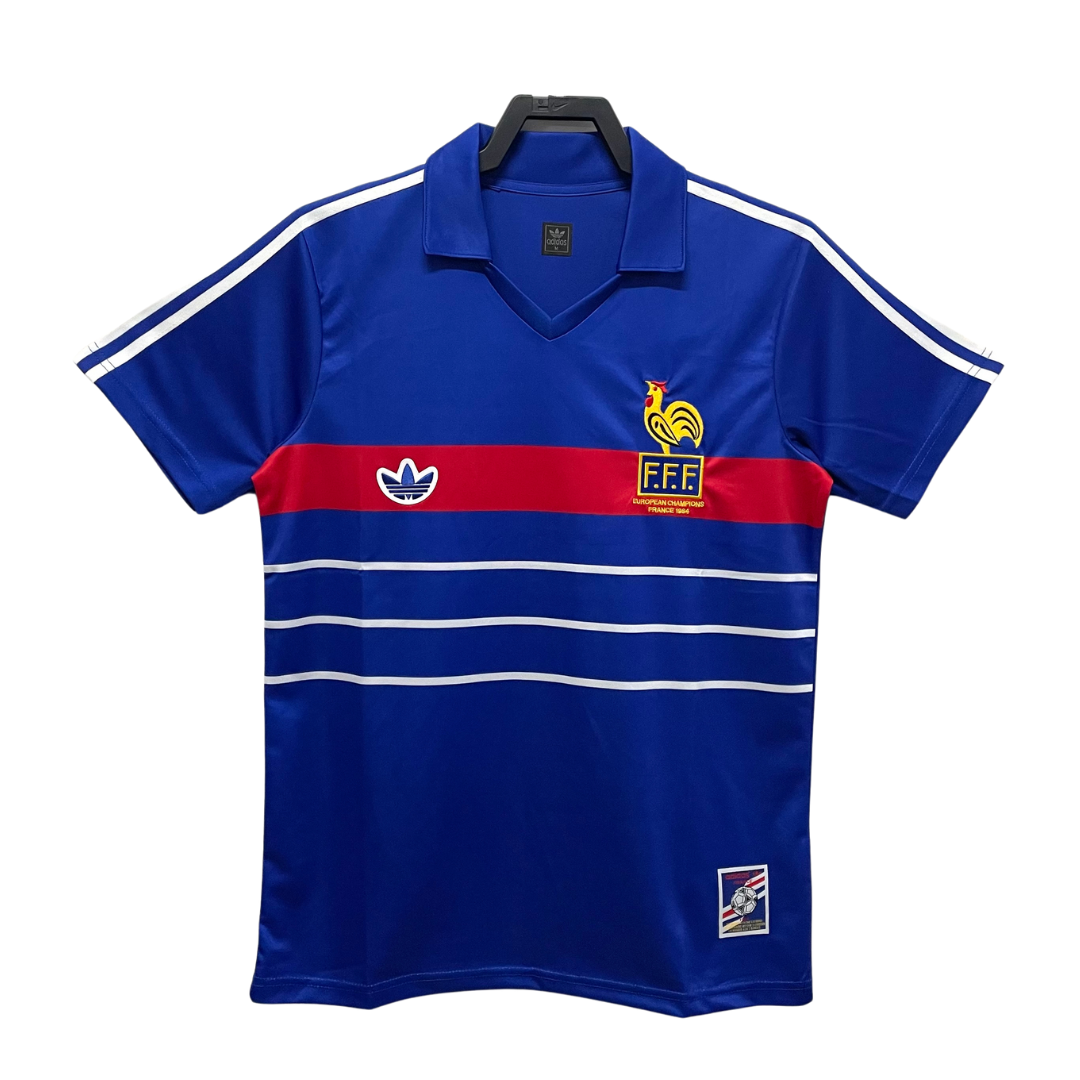 Frankrijk thuisshirt - 1984