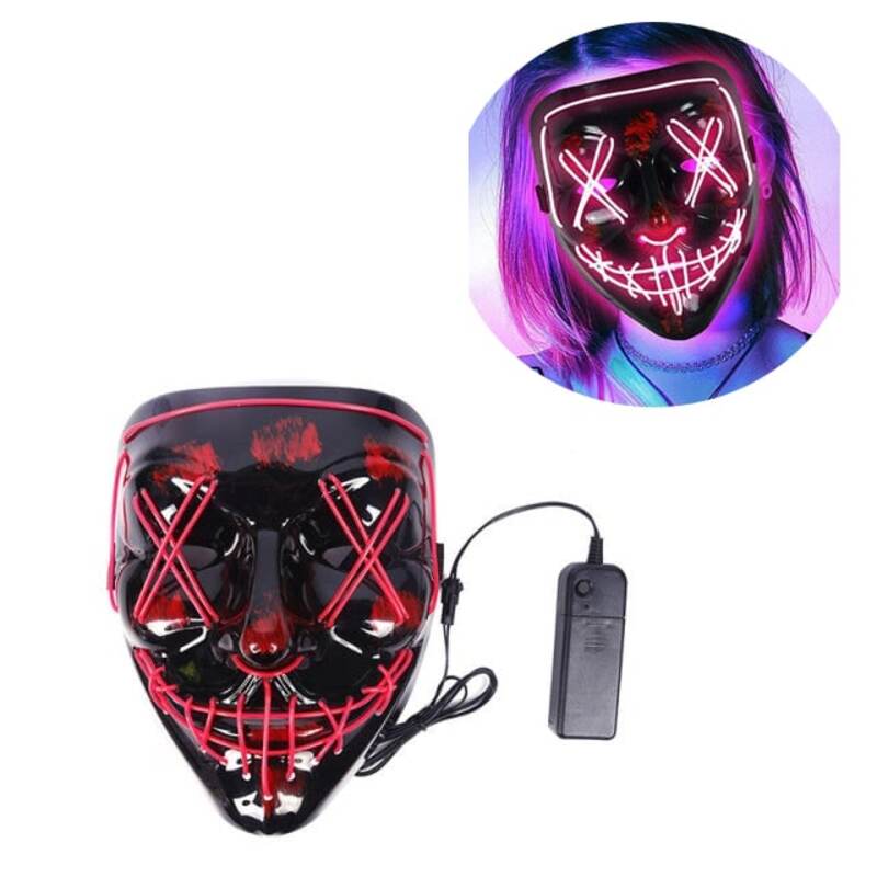 PURGA de Halloween LED con Control Remoto