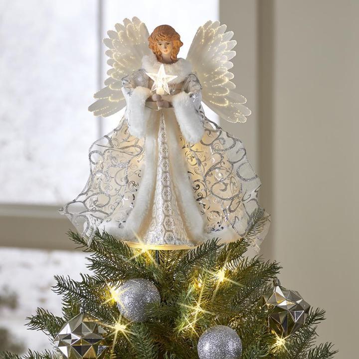 Animated tree topper – heavenly angel | Filindra