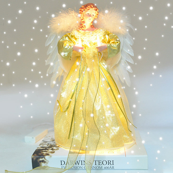 Animated tree topper – heavenly angel | Filindra