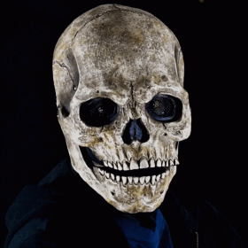Skull mask for Halloween