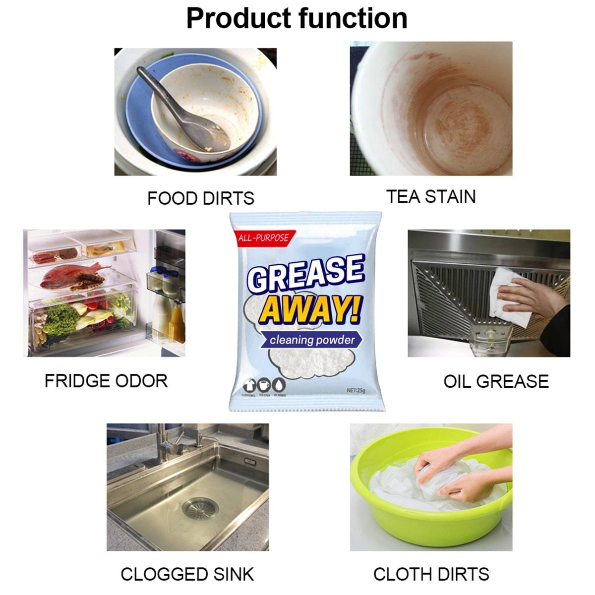 GreaseAway Powder Cleaner