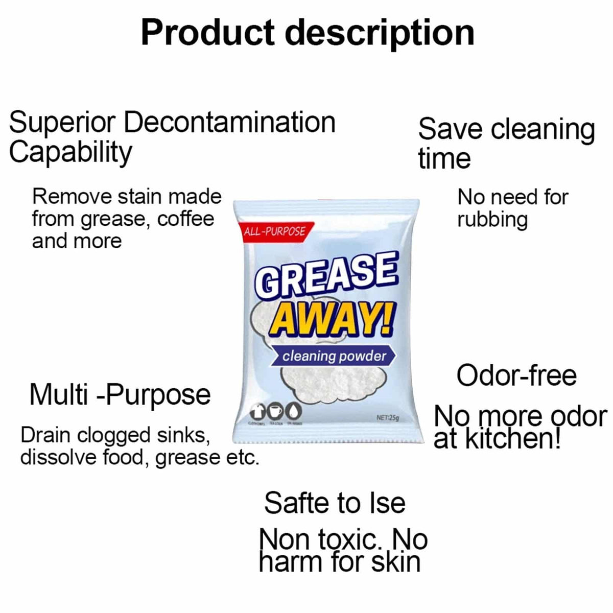 GreaseAway Powder Cleaner