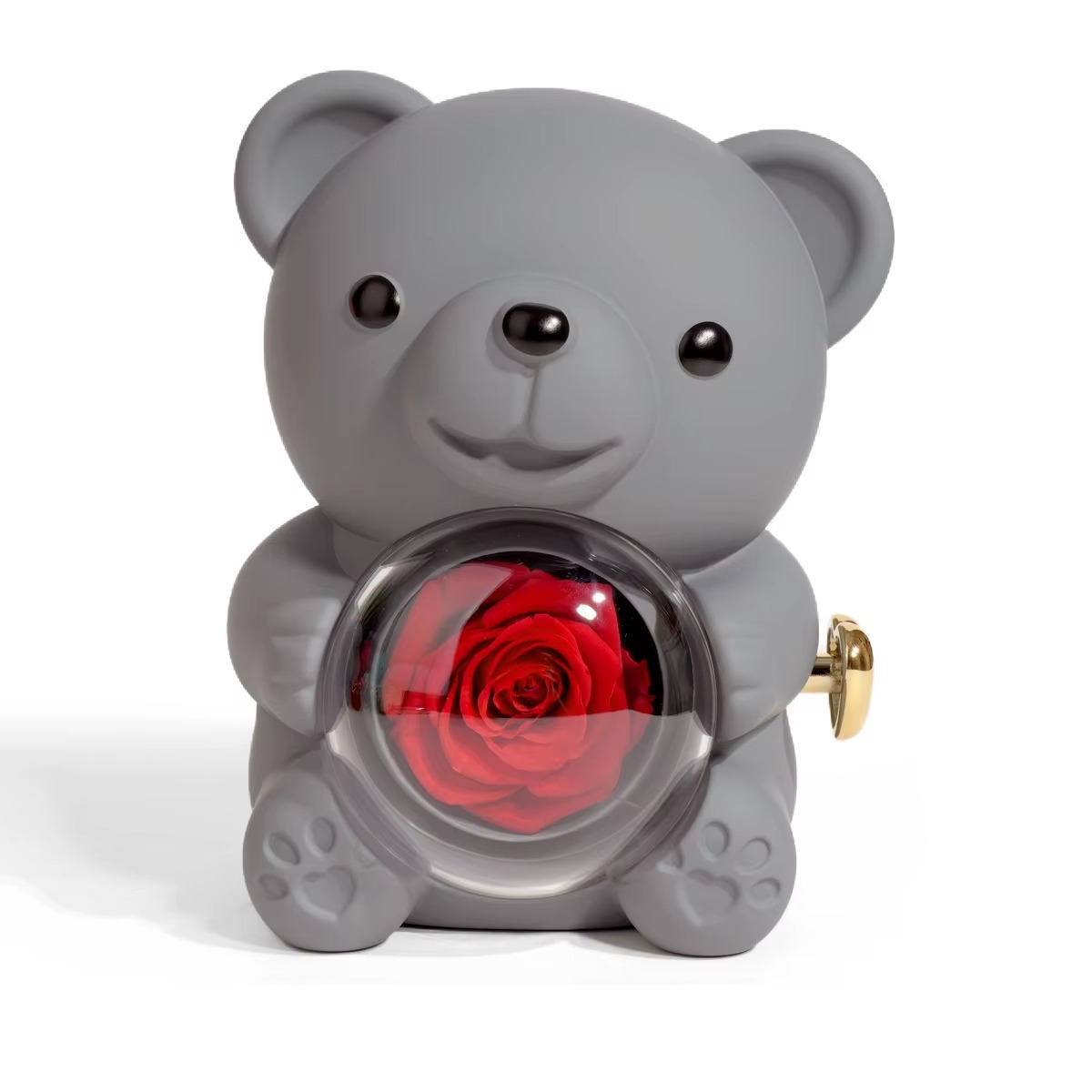 Sylvie Jewels Eternal Pink Bear with necklace