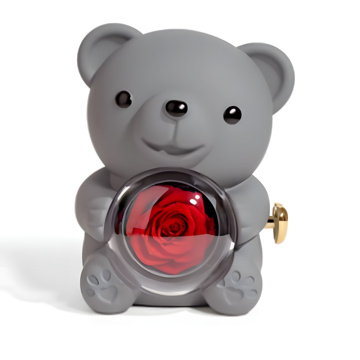 Sylvie Jewels Eternal Pink Bear with necklace