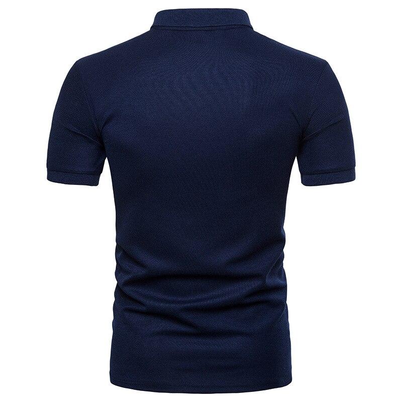 Men’s tricolor polo shirt