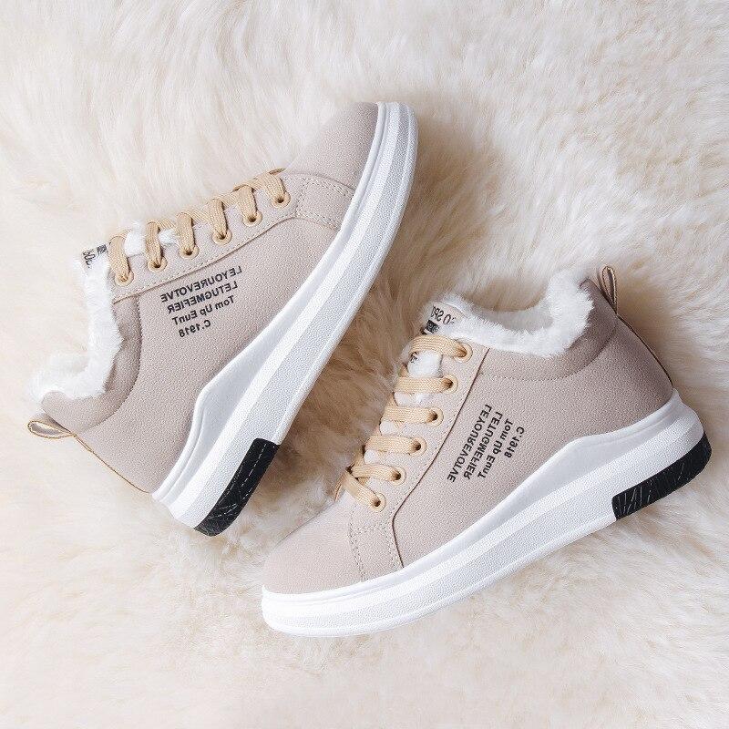 Fleece sneakers fall
