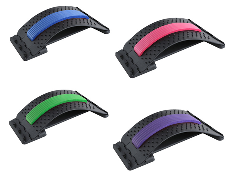 Self-therapy stretcher, back massage, spine correction