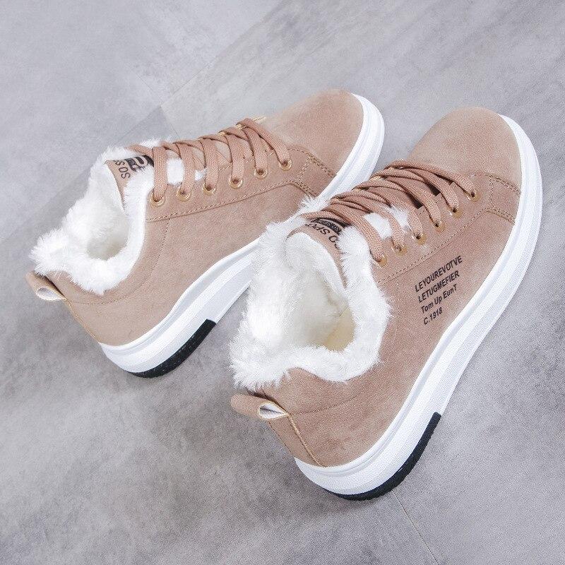Fleece sneakers fall