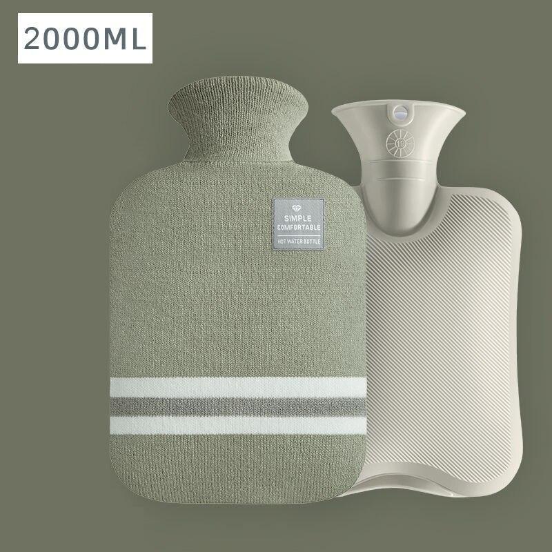 2l pvc hot water bottle with cover