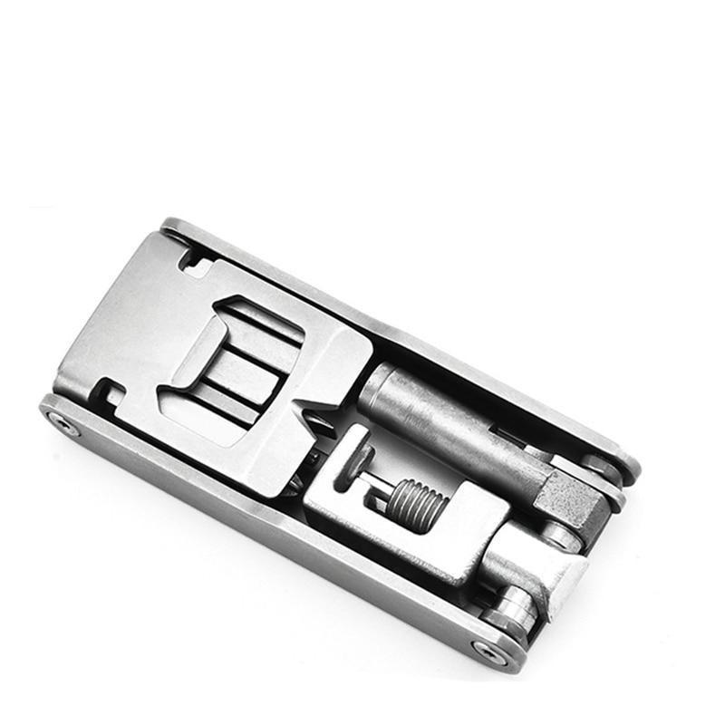 Folding Stainless Steel 15 in 1 Multi-Function Tool