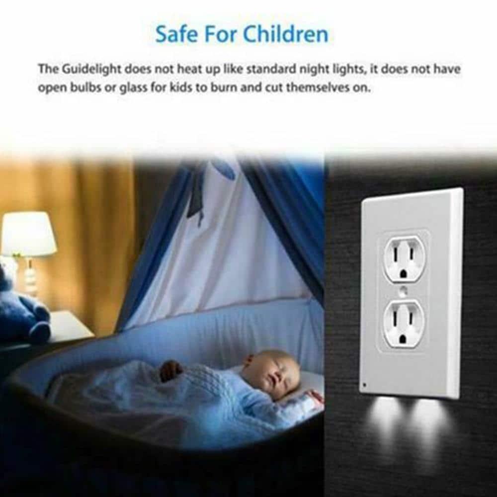 Outlet Wall Plate LED Night Light (5 pcs)