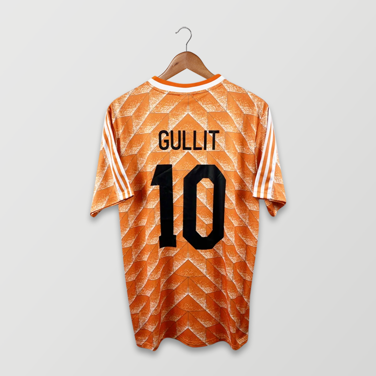 Maillot domicile des Pays-Bas 1988 X Gullit
