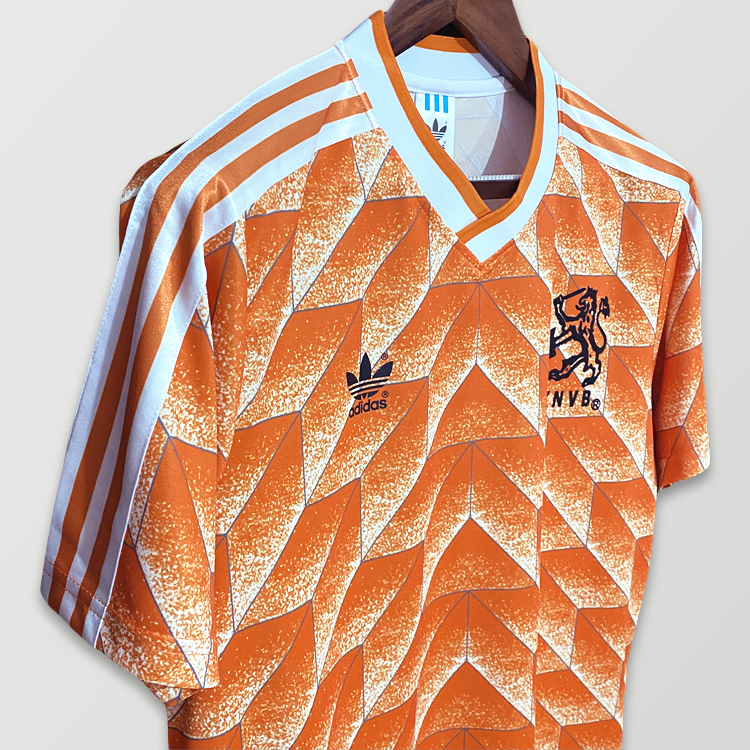 Maillot domicile des Pays-Bas 1988 X Gullit