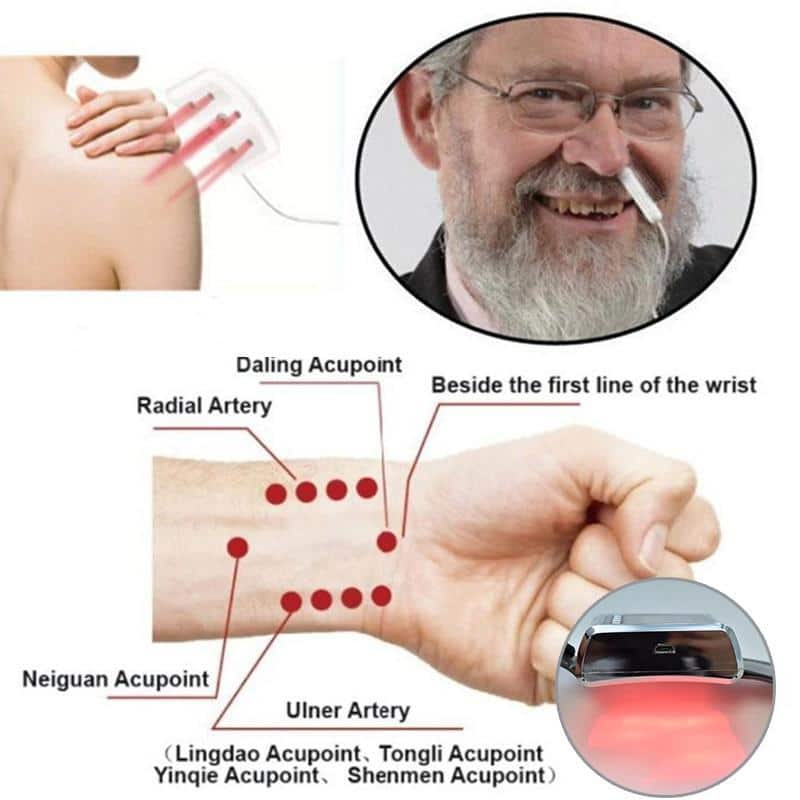 Hypertension Laser Therapy Watch