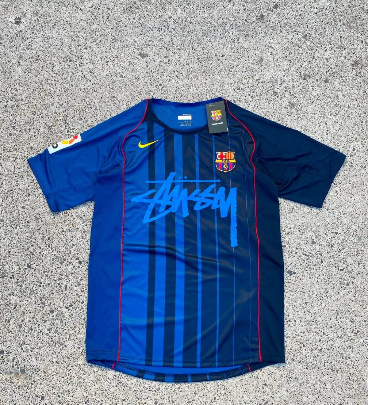 FC Barcelona x Stüssy Limited Edition shirt