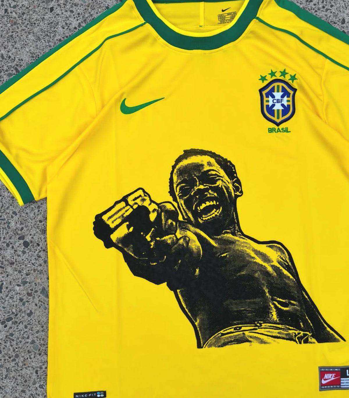 Brazilië retrotenue 1998 X City of God-conceptshirt