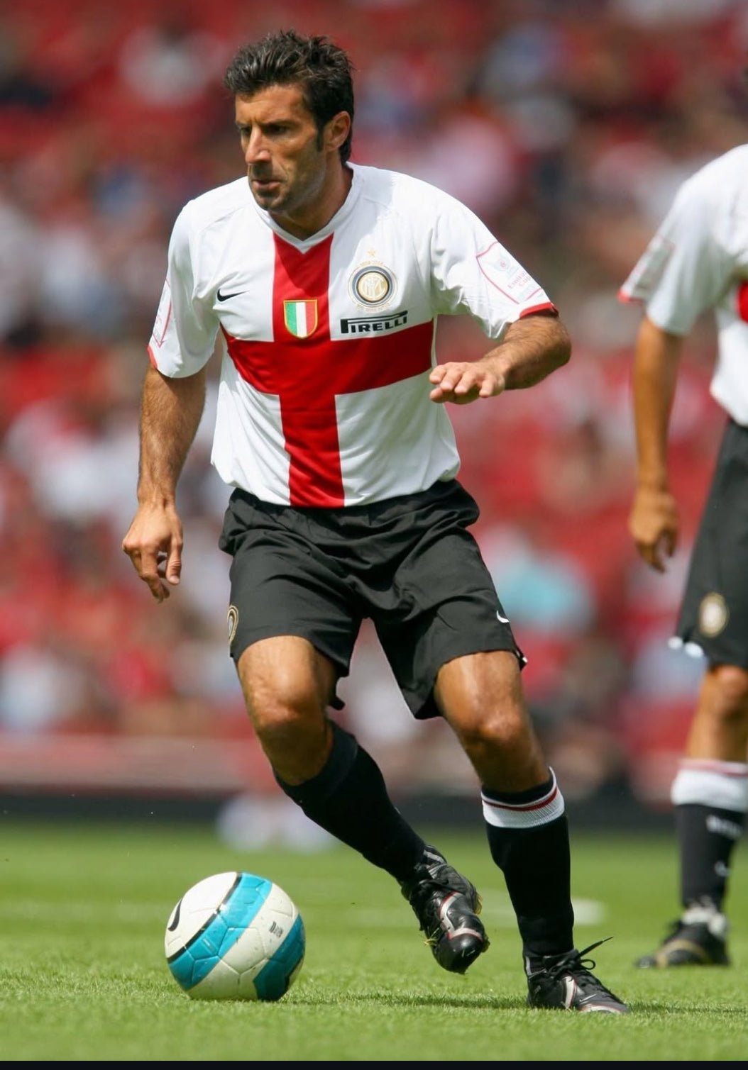 Maillot de l’Inter Milan à croix rouge 2007/2008
