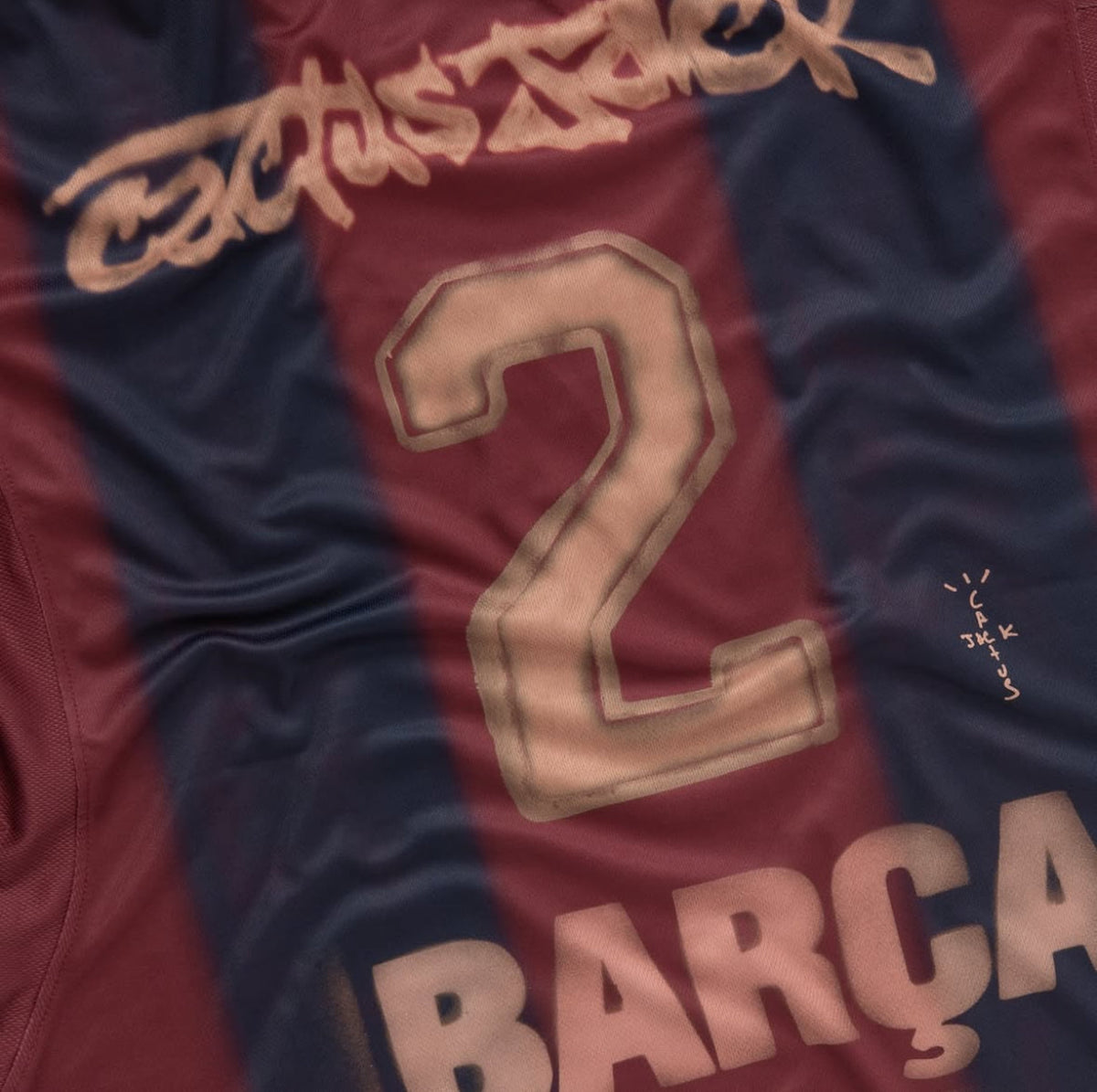 Maillot Skeleton Barcelona x Travis Scott