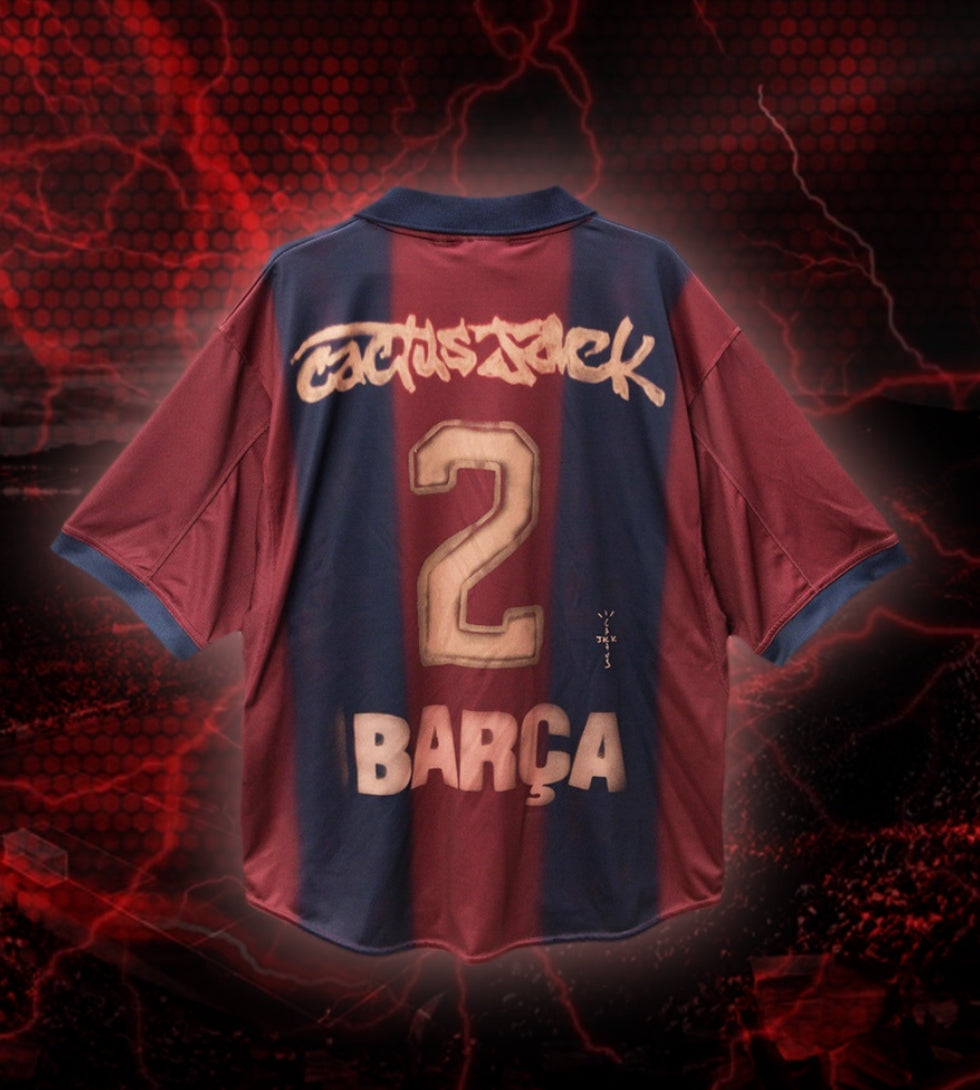 Maillot Skeleton Barcelona x Travis Scott