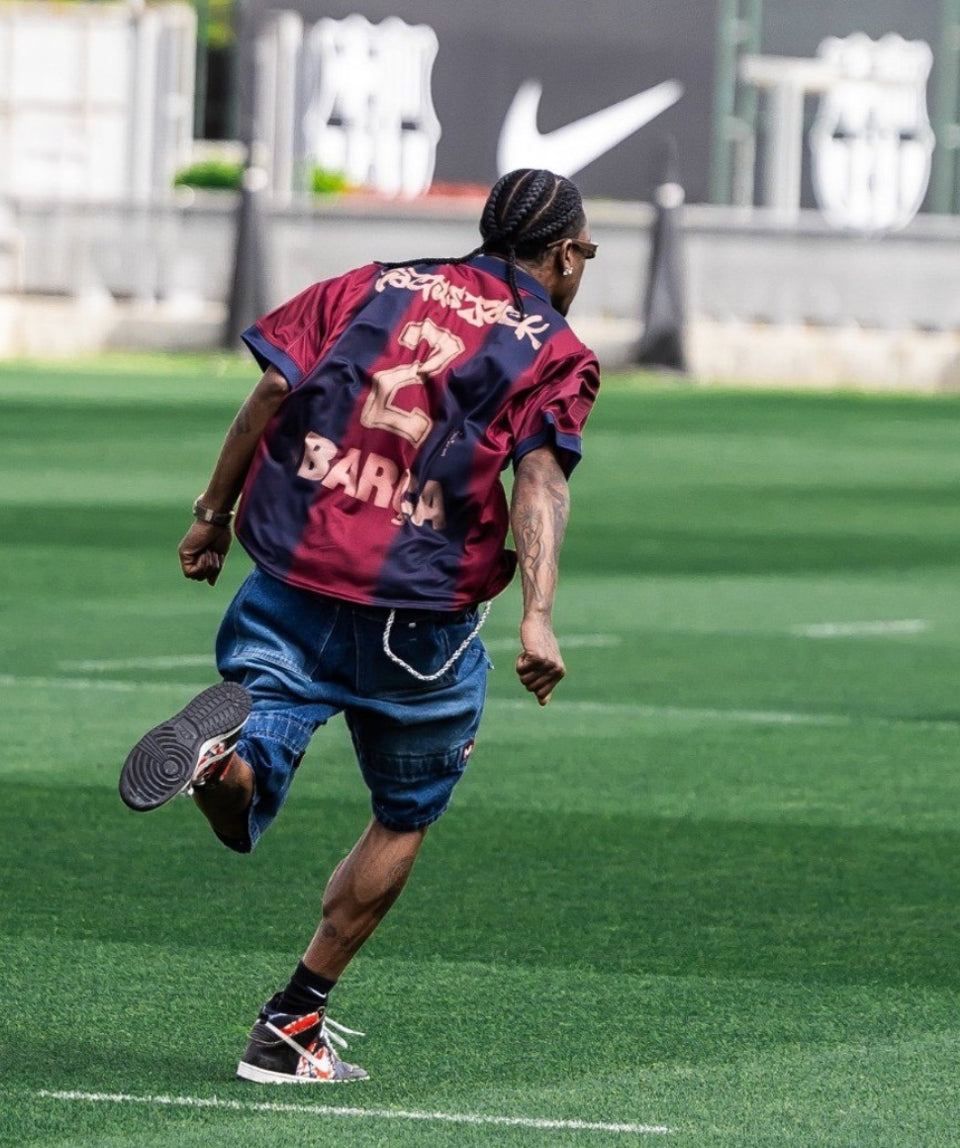 Maillot Skeleton Barcelona x Travis Scott