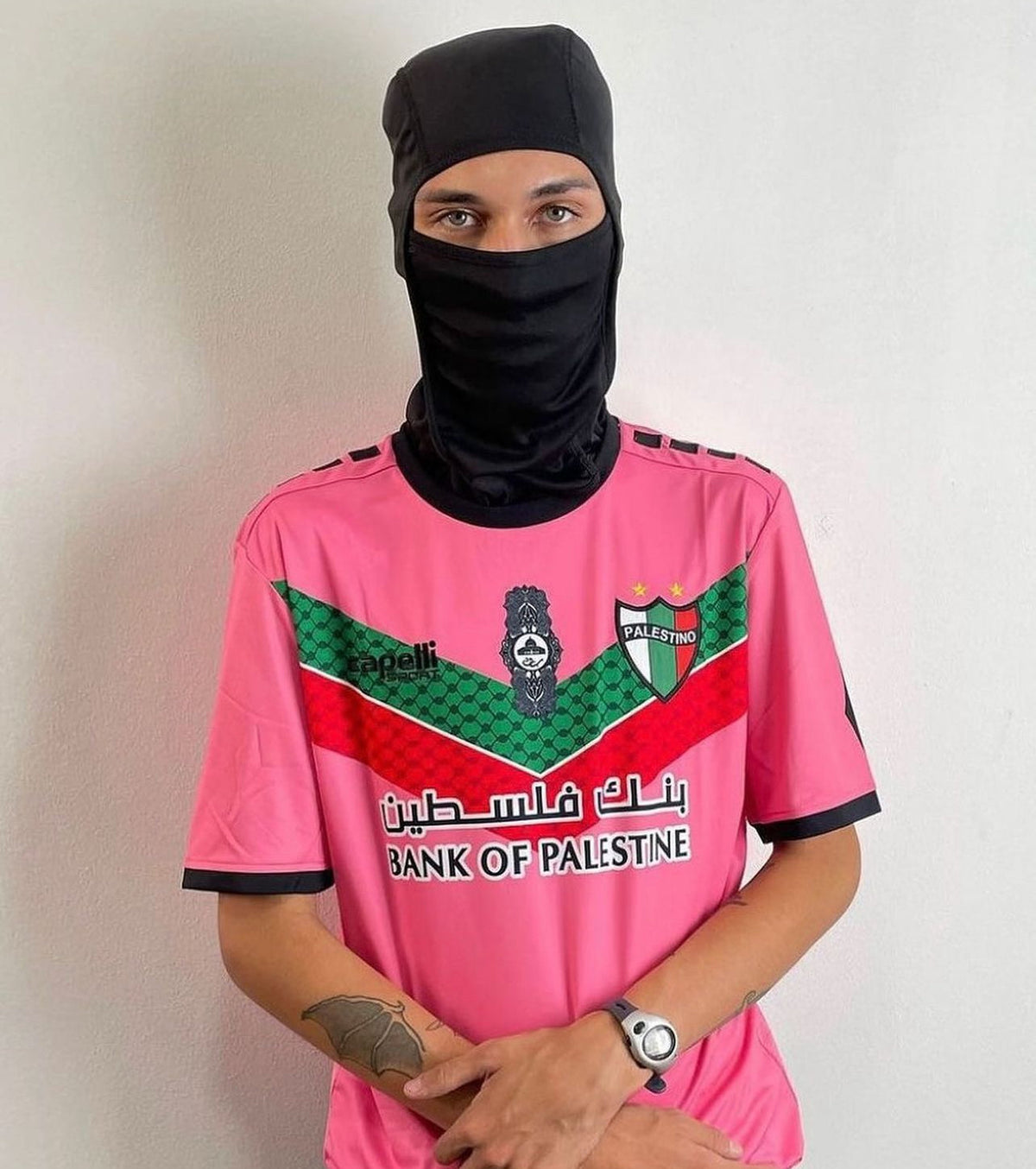 FC Palestino 22/23 Palestijns shirt roze