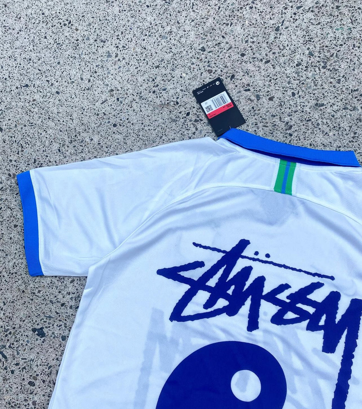 Brazilië wit en blauw 2019 Stussy speciale editie