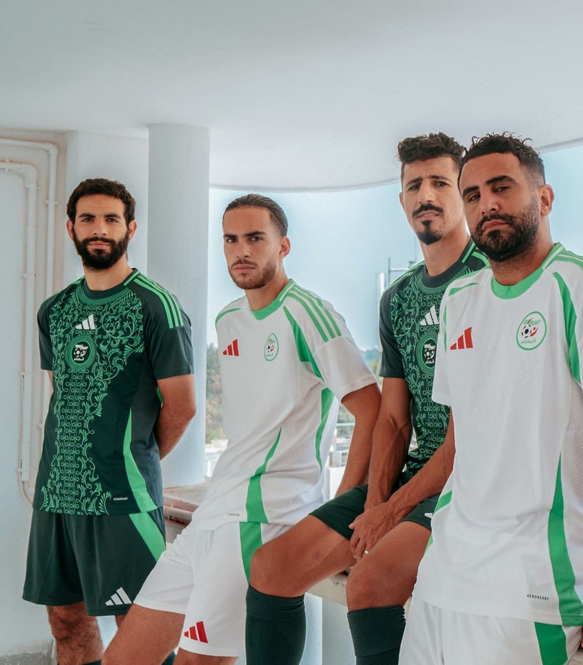 Maillot domicile de l’Algérie 2024 / 2025