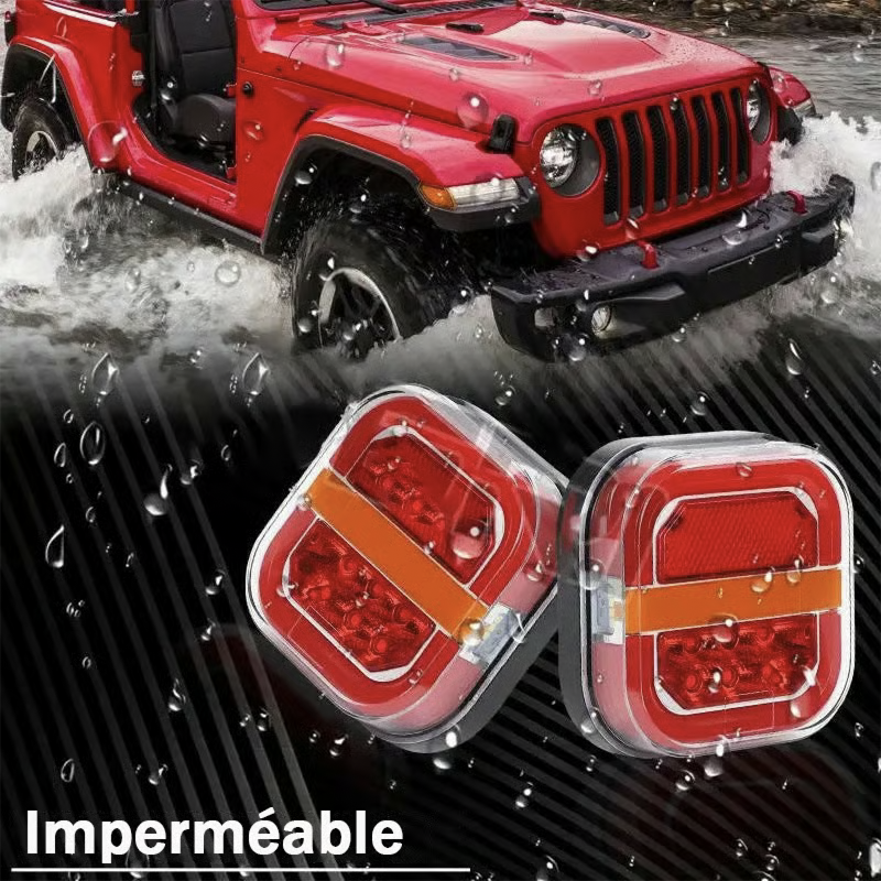 Wireless LED Magnetic Trailer Tail Light