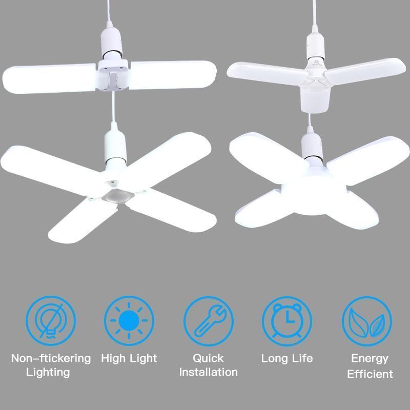 LED Garage Light Deformable Adjustable Lamp