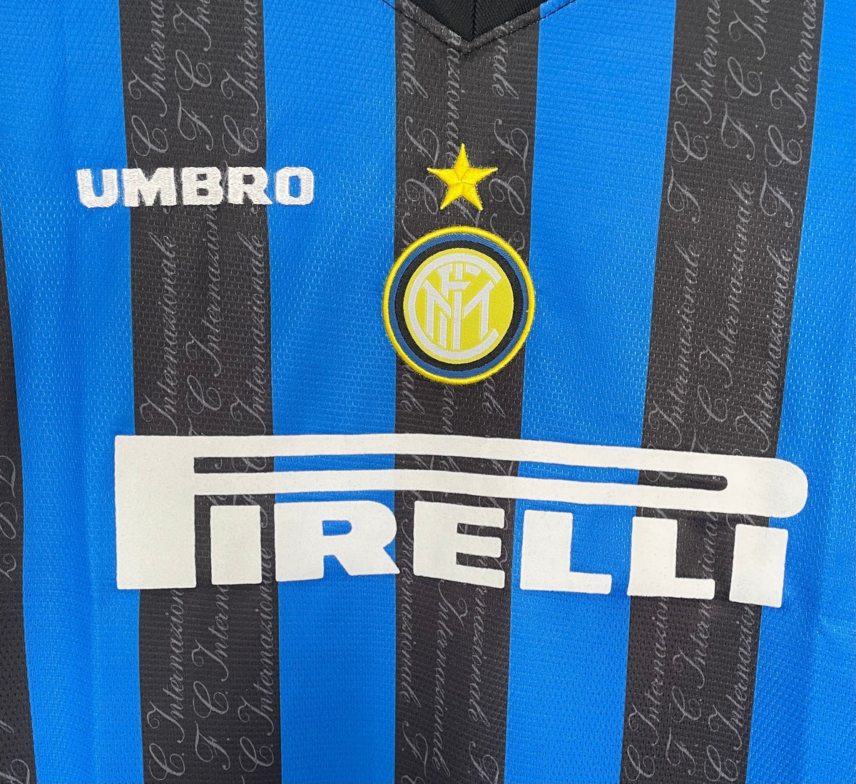 Maillot domicile manches longues de l’Inter Milan - 1997-98