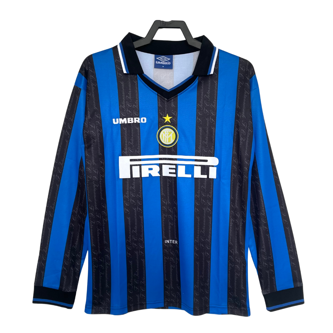 Maillot domicile manches longues de l’Inter Milan - 1997-98