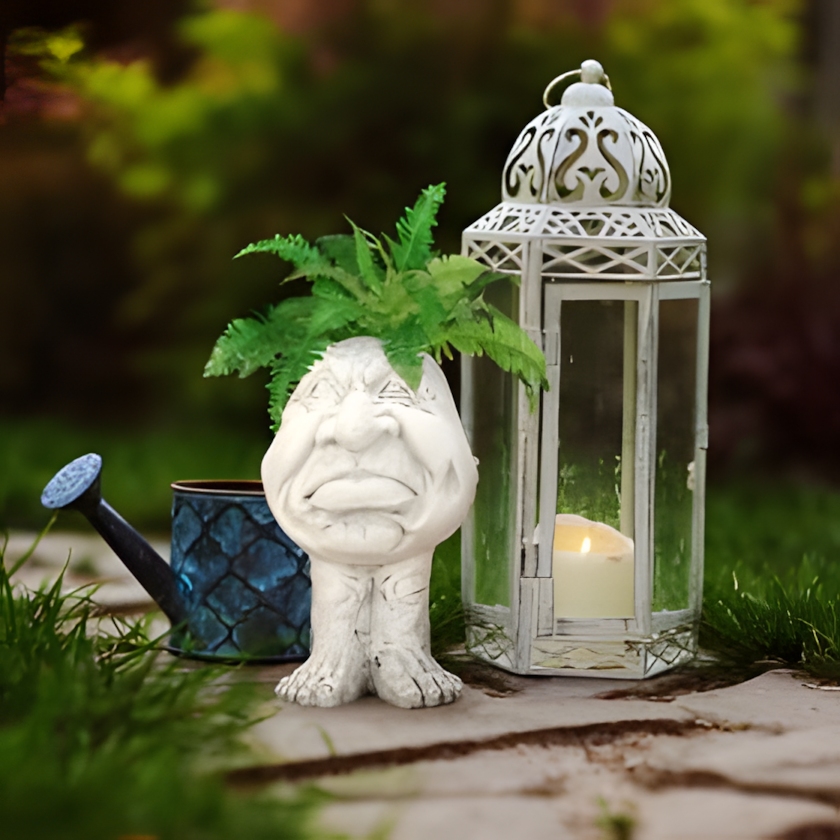 Ribili Joy Planter Flower Pot Sculpture