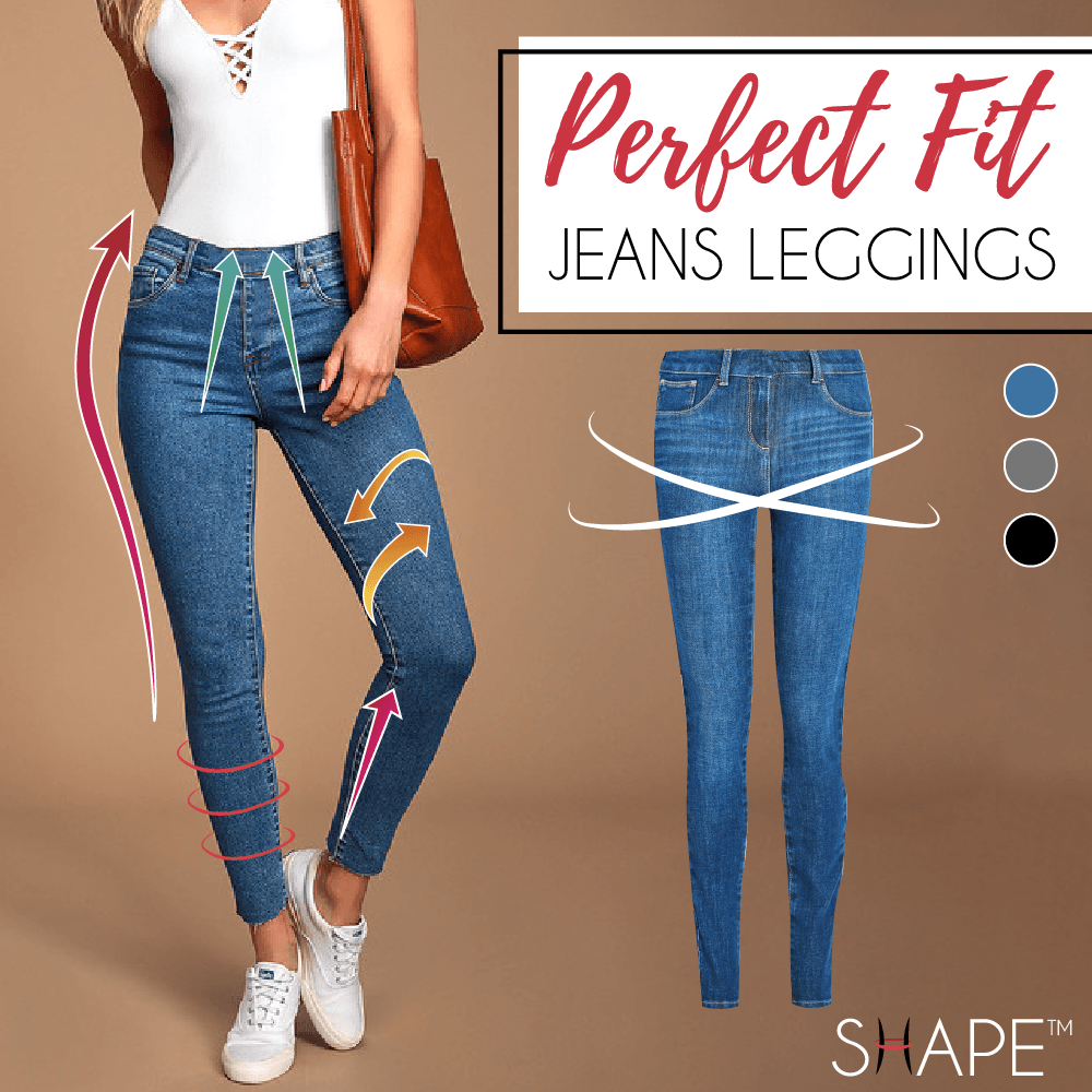 CHONA™ Imitation Denim Seamless Sculpting Legging