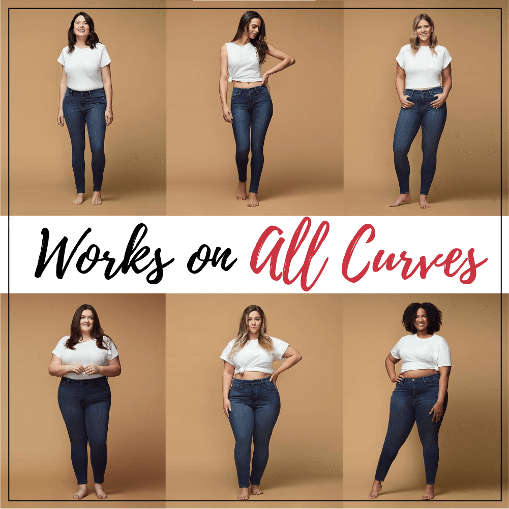 CHONA™ Imitation Denim Seamless Sculpting Legging