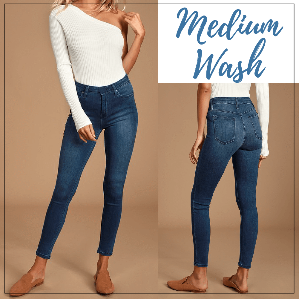 CHONA™ Imitation Denim Seamless Sculpting Legging