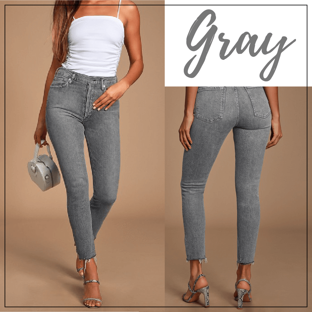 CHONA™ Imitation Denim Seamless Sculpting Legging