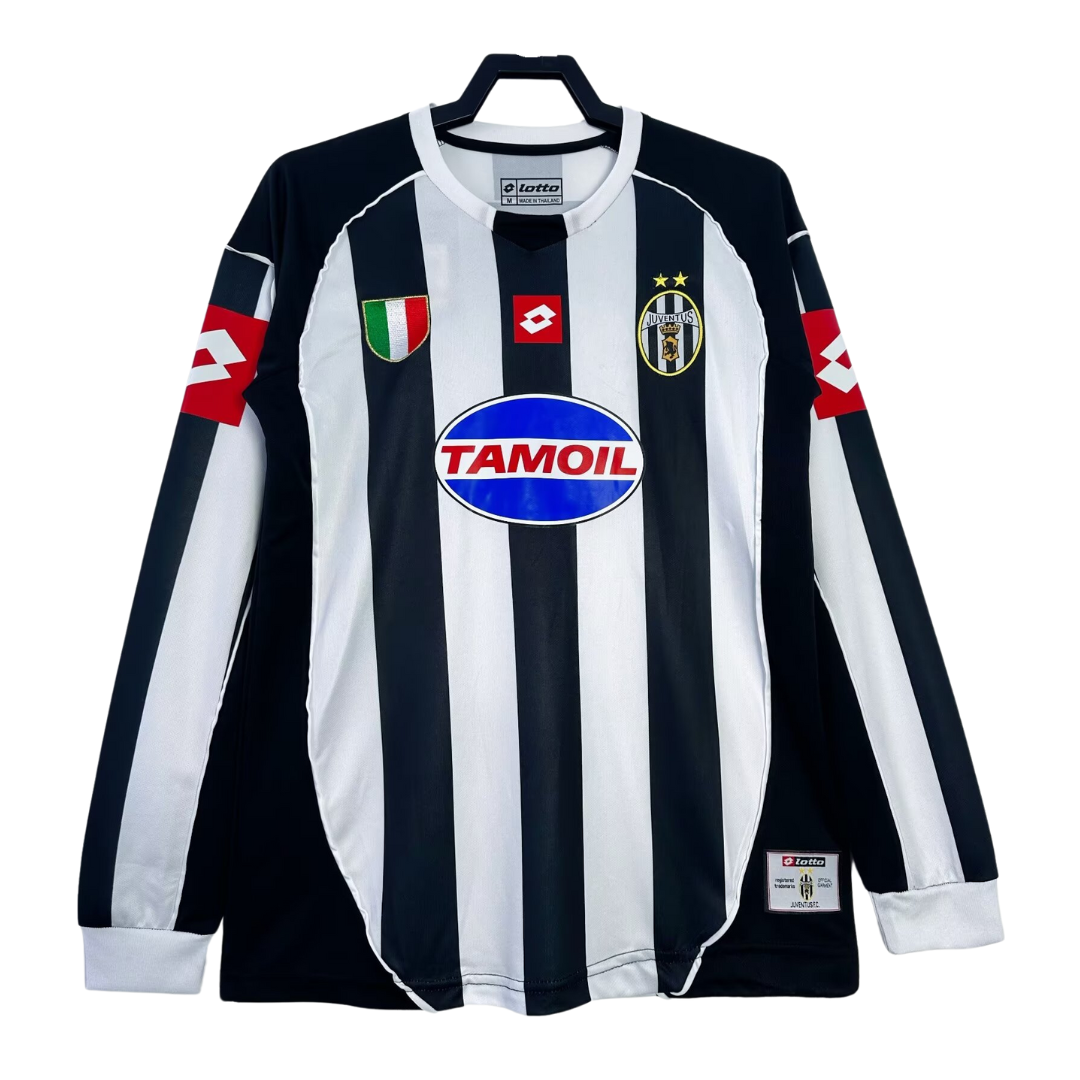 Juventus thuisshirt met lange mouwen - 2002-03