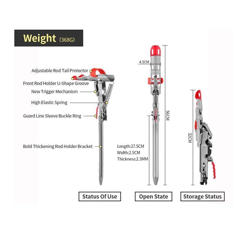 Automatic Fishing Bracket