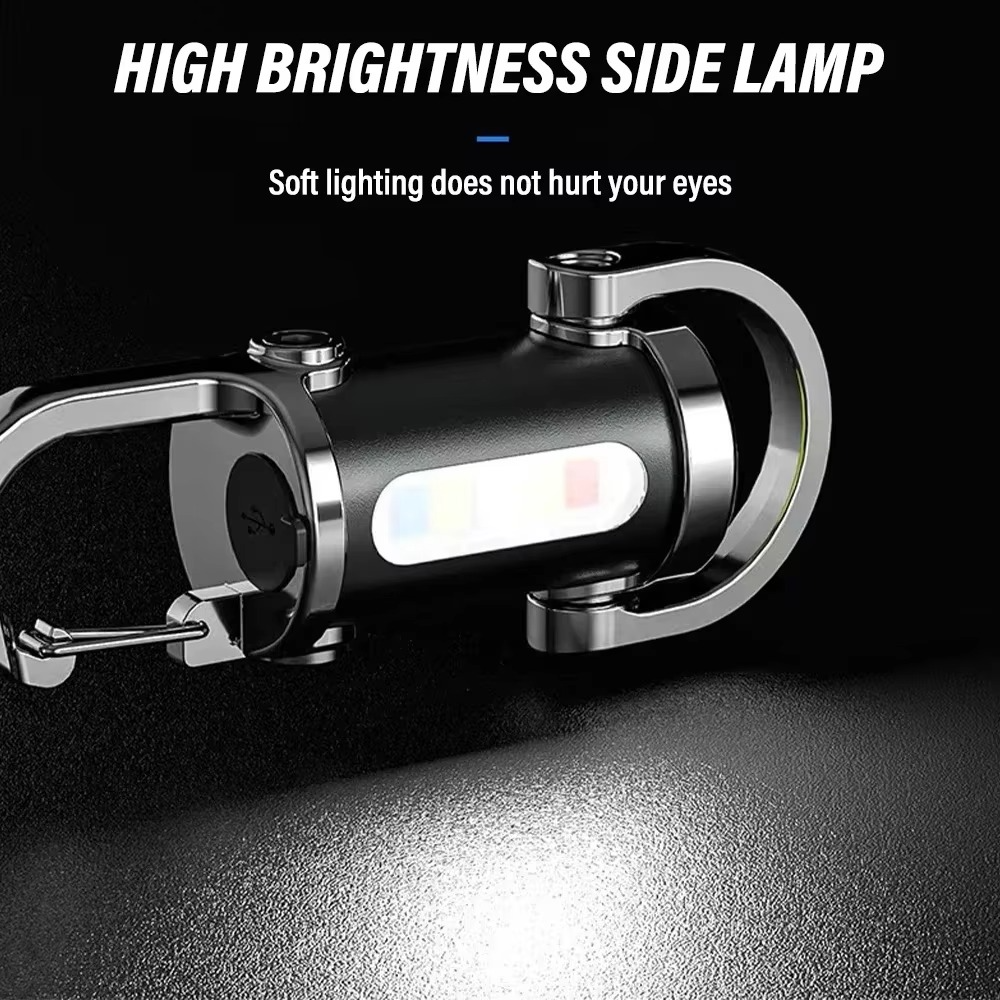 Whoonly Powerful Flashlight Portable Power Bank 20,000 mAh 3-in-1 Multifunctional 6000 Lumens Brightness, Waterproof